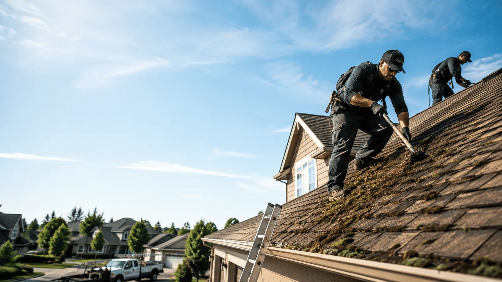 Roof Moss Removal in Springport, IN near me